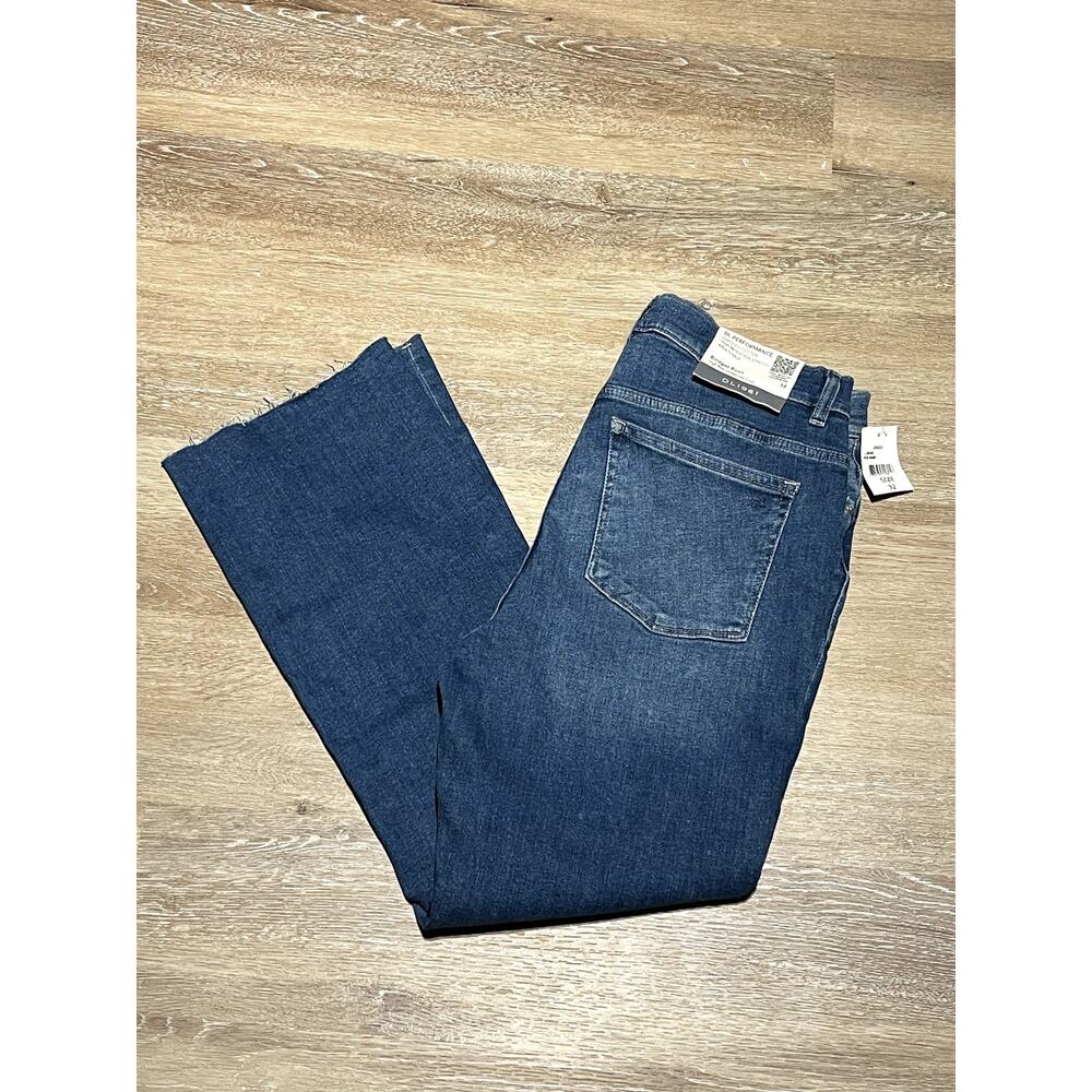 NWT DL1961 Womens Denim Jeans 32 Bridget Boot High Rise Instasculpt Crop Stretch